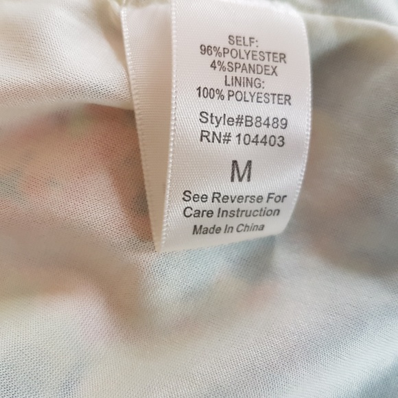 Floral Mini Flare Skirt size M B.P. Collection - Picture 3 of 4